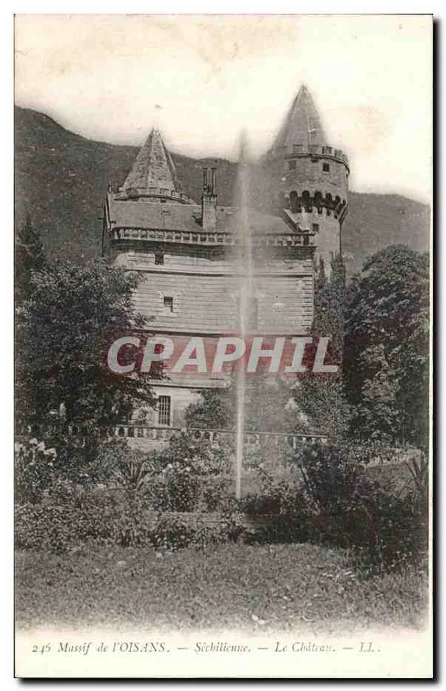 Massif de l'Oisans — Séchilienne — O Castelo — LL. — n° 245 - Frente