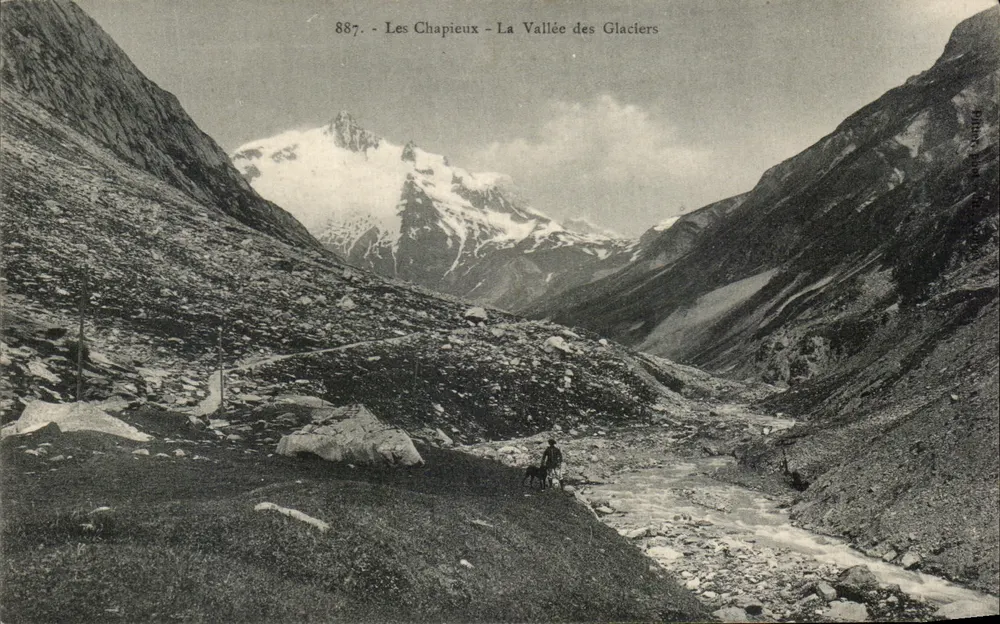 Les Chapieux - Die Schlucht der Gletscher — Verlag Philippe, n° 887 - Vorderseite