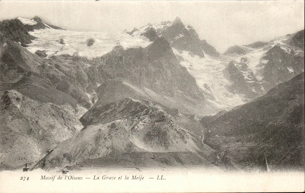 Massif de l'Oisans — La Grave e a Meije — LL. — n°274 - Frente