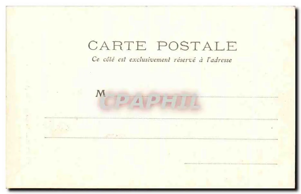 Saintes — Avenida Gambetta — J. Prévost editor - Verso