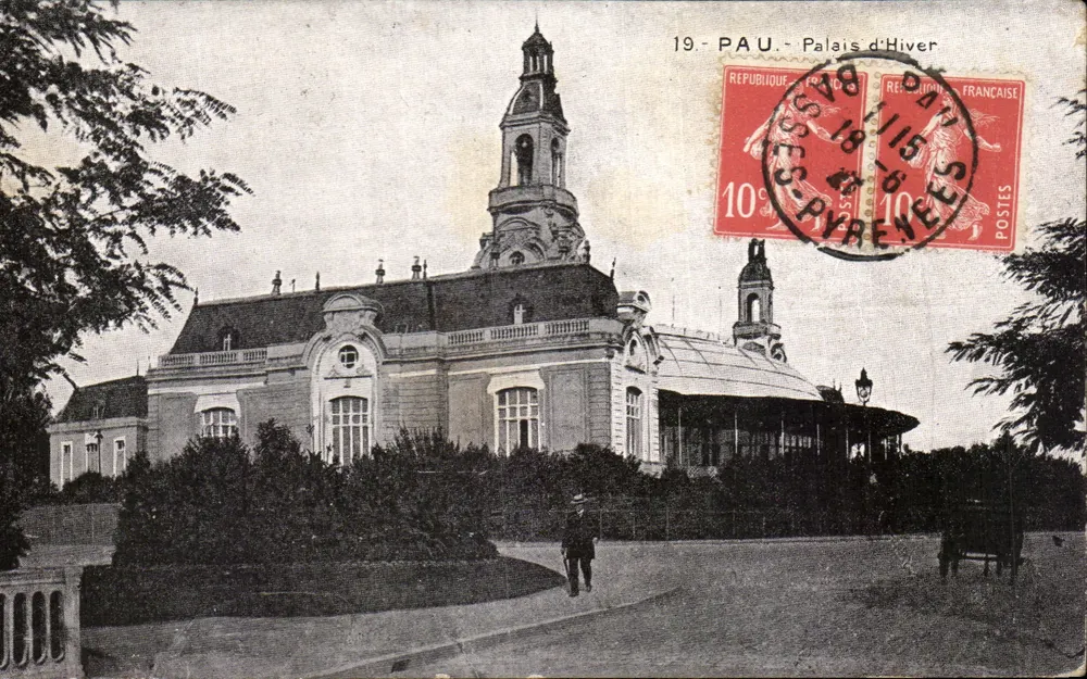 Pau - Palácio de Inverno — editor desconhecido, n° 19 - Frente