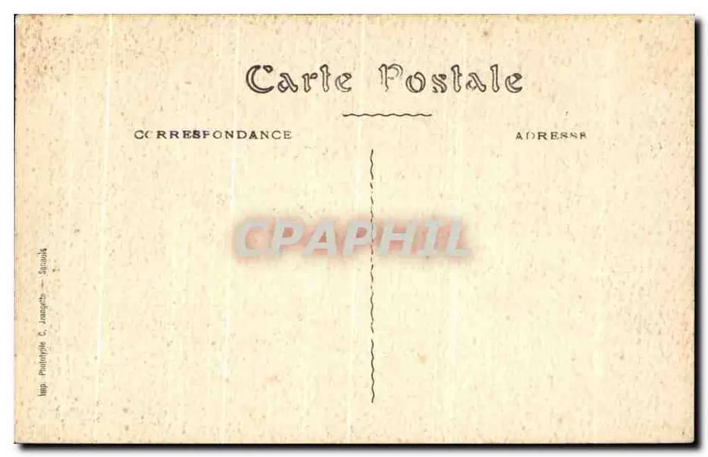 Arcachon (Côte d'Argent) — La Rue du Casino — éditeur BR-235 - Verso