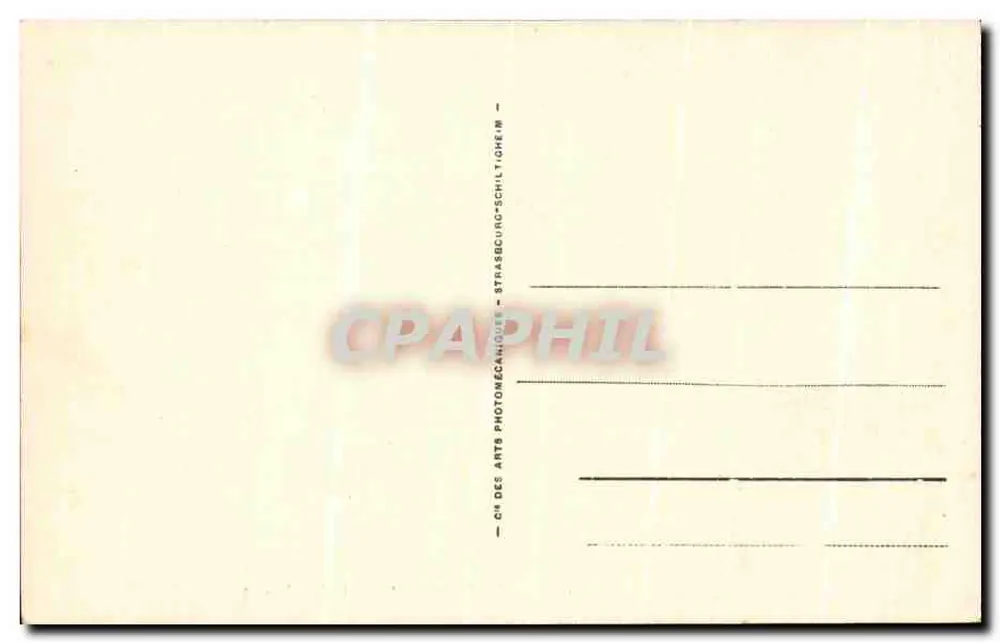 Biarritz — Kirche Saint-Eugénie und Hotel d'Angleterre — Verleger CRP, Nr. 3 - Rückseite