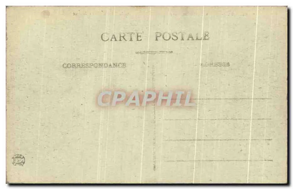 LYON — Der Tor des Parks Tête-d'Or und der See — Carrier, Verlag Dépose - Rückseite