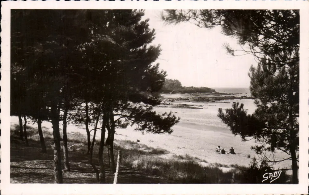 Saint-Brevin-l'Œcéan (Loire-Inférieure) — Uma vista do Pointeau — Edições Caby - Frente