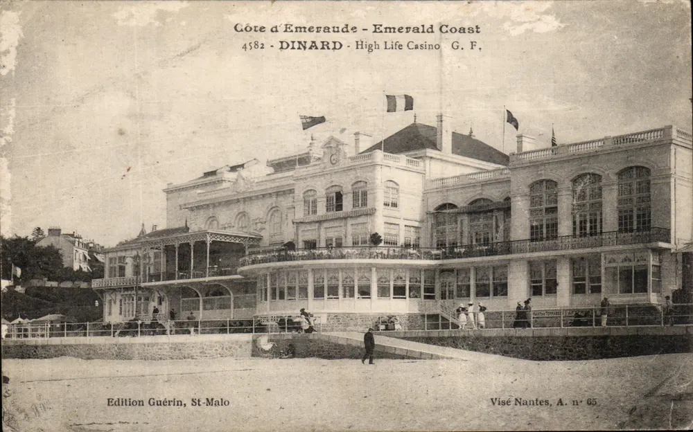Dinard — High Life Casino — Édition Guérin, St-Malo, n° 65 - Frente