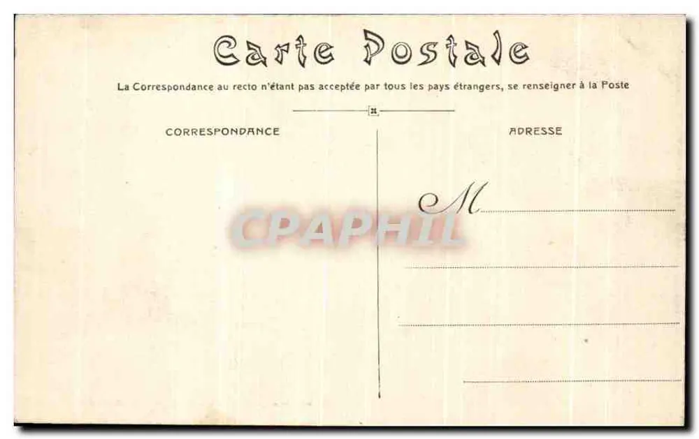 Oranèe (9) — Das römische Theater — Seitenansicht — Lang fils ainé, phot.-éd.t. Montelimar - Rückseite