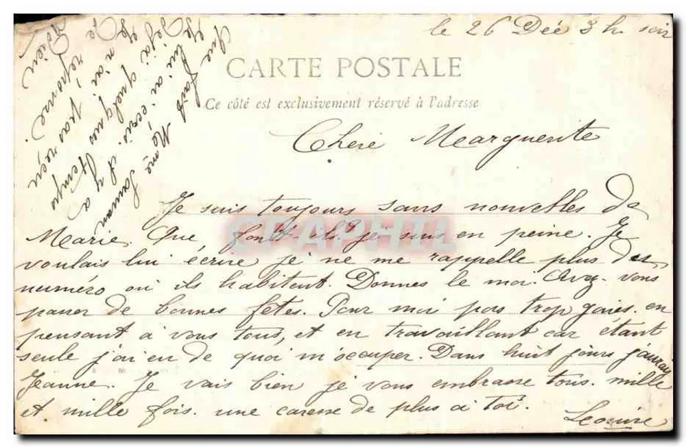 Nice - Promenade du Midi — vue de la plage et des palmiers, éditeur Edition Galletta, Nice, n° 567 - Verso