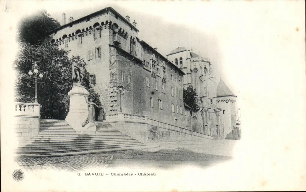 Chambéry — Castelo — SAVOIE — Coleção do Touring-Club da França - Frente