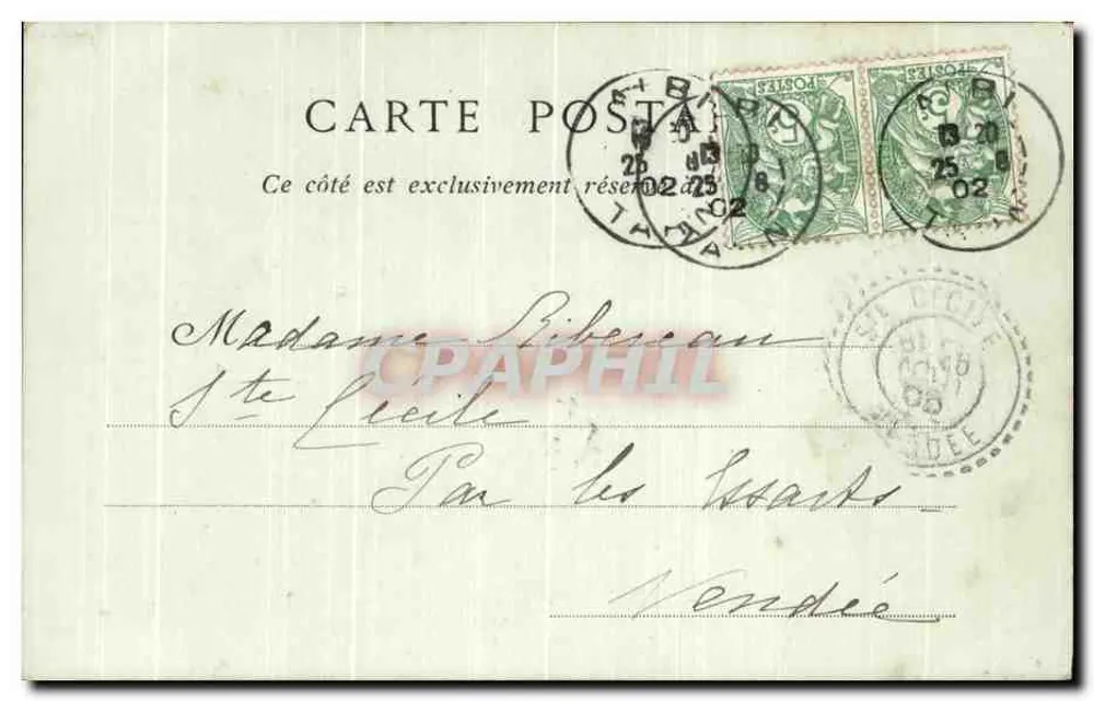 Albi — Ansicht des Faubourgs de la Madeleine — Collections ND. Phot. - Rückseite
