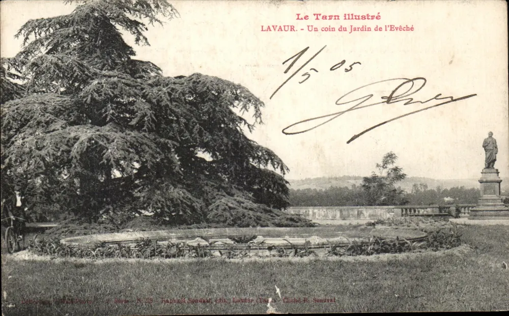 Lavaur — Ein Stück des Gartens des Bischofs — Verlag Raphaël Sandrat, n° 29 - Vorderseite
