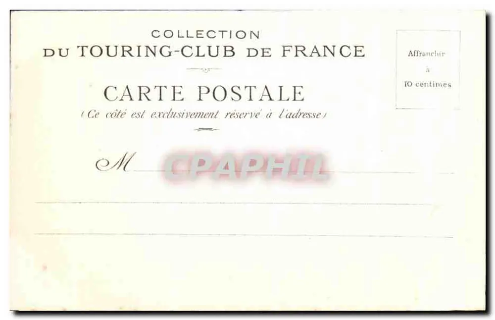 Le Mont-Dore - Roches Thuillières und Sanjodoire — Puy-de-Dôme — Sammlung des Touring-Club de France - Rückseite