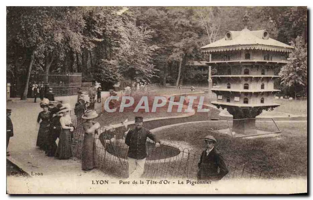 LYON — Parc de la Tête-d'Or — Le Pigeonnier - Vorderseite