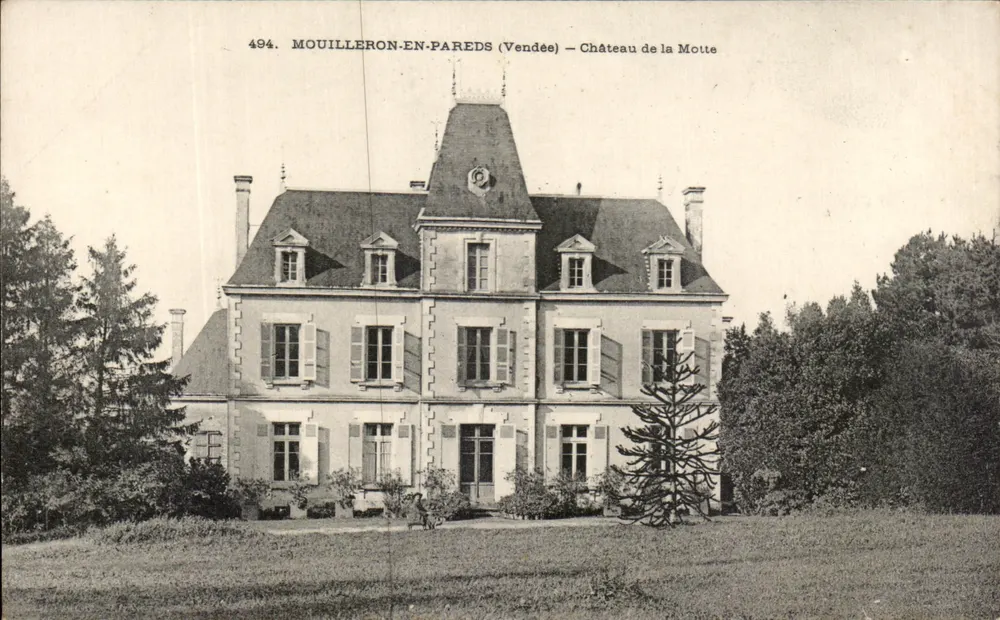 Mouilleron-en-Pareds (Vendée) — Schloss La Motte — n° 494 - Vorderseite