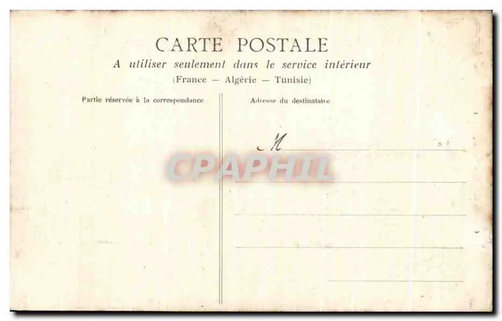 Saint-André-d'Ornay (Vendée) — Villa dos Platanes a M. Bugnot — Editor: La Boîte à Cartes - Verso