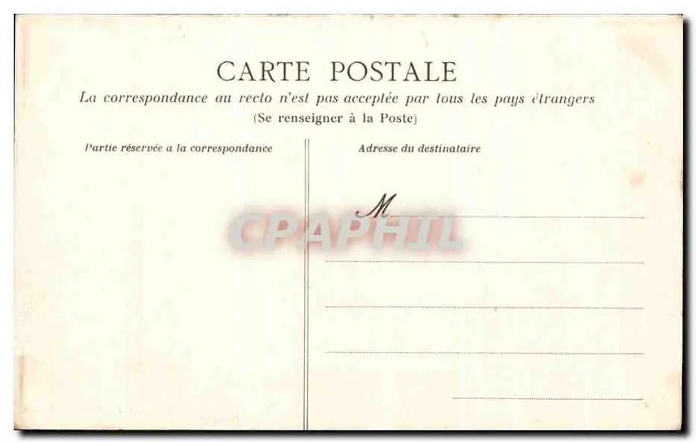 Maulévrier (M.-et-L.) — O castelo. A praça de honra — Hélotypie Duges & Cie, Nantes - Verso