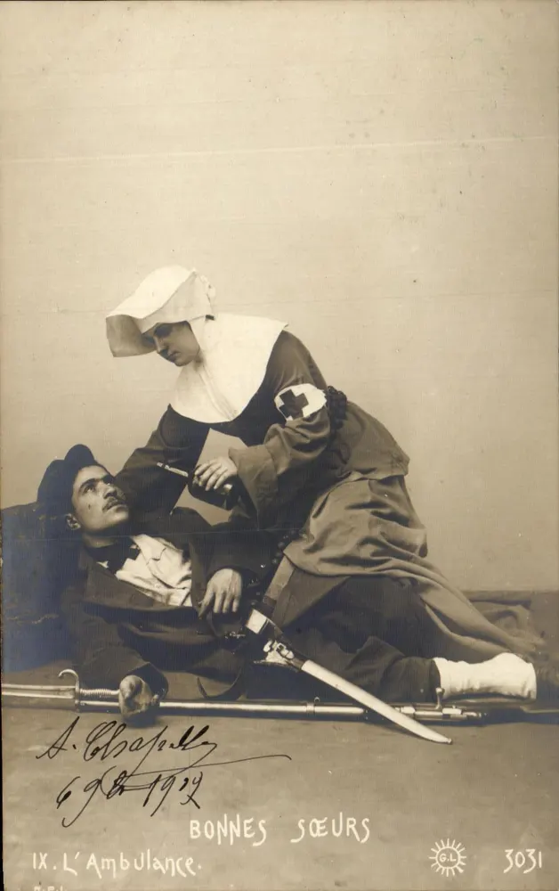Die Ambulanz — Bonnes Sœurs — A. Chapelle, n° 3031 - Vorderseite