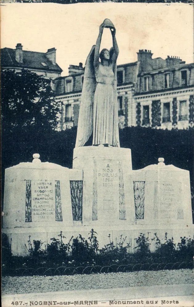 Nogent-sur-Marne — Gedenkstein für die Toten — 487 - Vorderseite