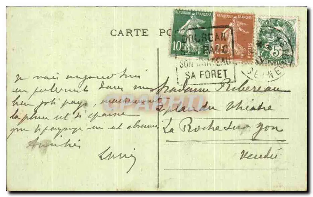 Dourdan — O Castelo Forte — Entrada Principal — Origens do Castelo de Dourdan - Verso