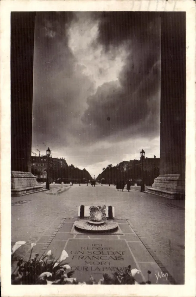 Grab des Unbekannten Soldaten — Paris — Verlag Wog, n°33 - Vorderseite
