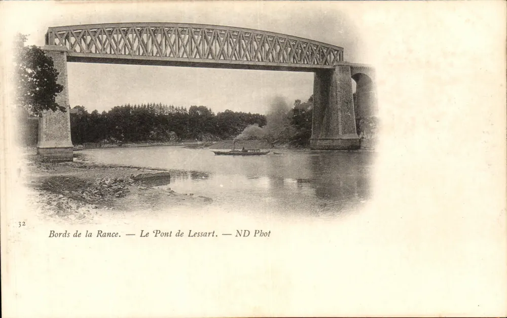 Ufer der Rance — Die Brücke von Lessart — ND Phot - Vorderseite