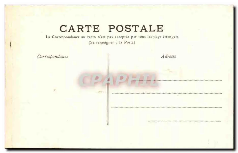 Chambéry — O Castelo, Torre do Donjon — C.R. editor, n° 690 - Verso