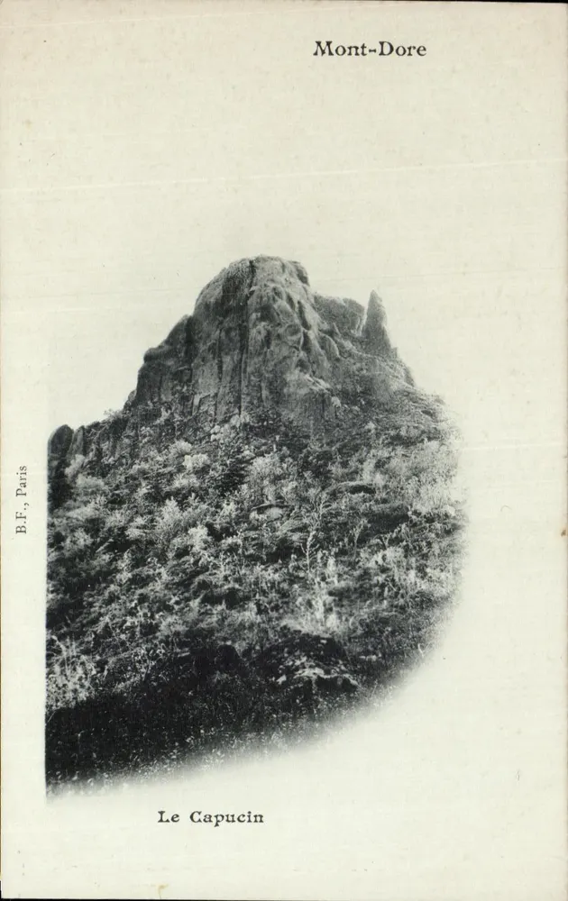O Capucin — Mont-Dore — B.F., Paris - Frente