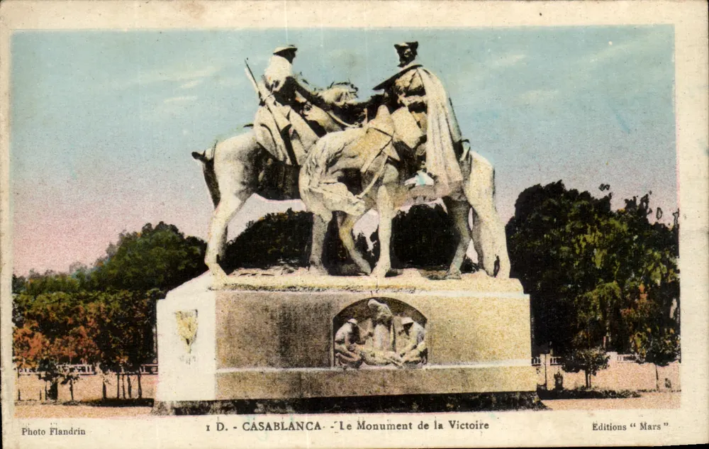Casablanca — Denkmal der Sieges — Éditions « Mars » - Vorderseite