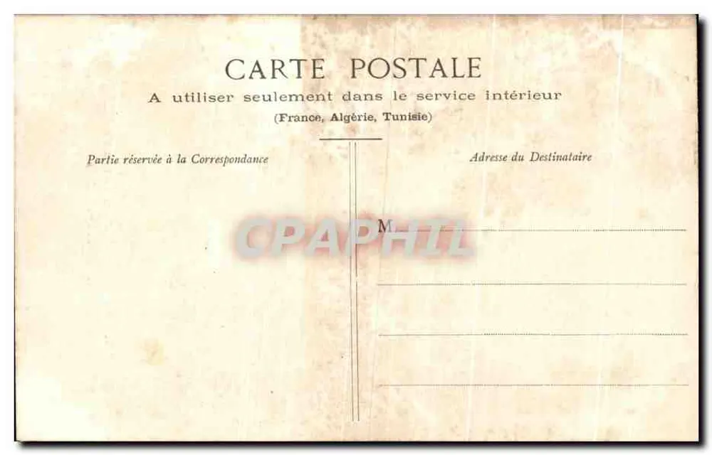 Nantes - Puits des Schlosses der Herzogin Anne (13. bis 15. Jahrhundert) — Sammlung A. Thurst, Nantes - Rückseite