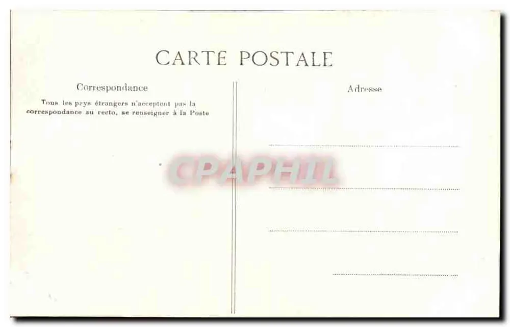 Les Brouzils — Calvaire de la Coussais — L.B. Poupin, Mortagne - Rückseite