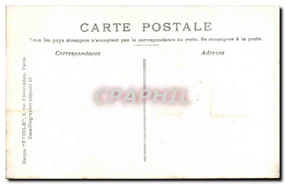 Nantes - Die Place de la Duchesse Anne — Ansicht des Brückens und Schlosses - Rückseite
