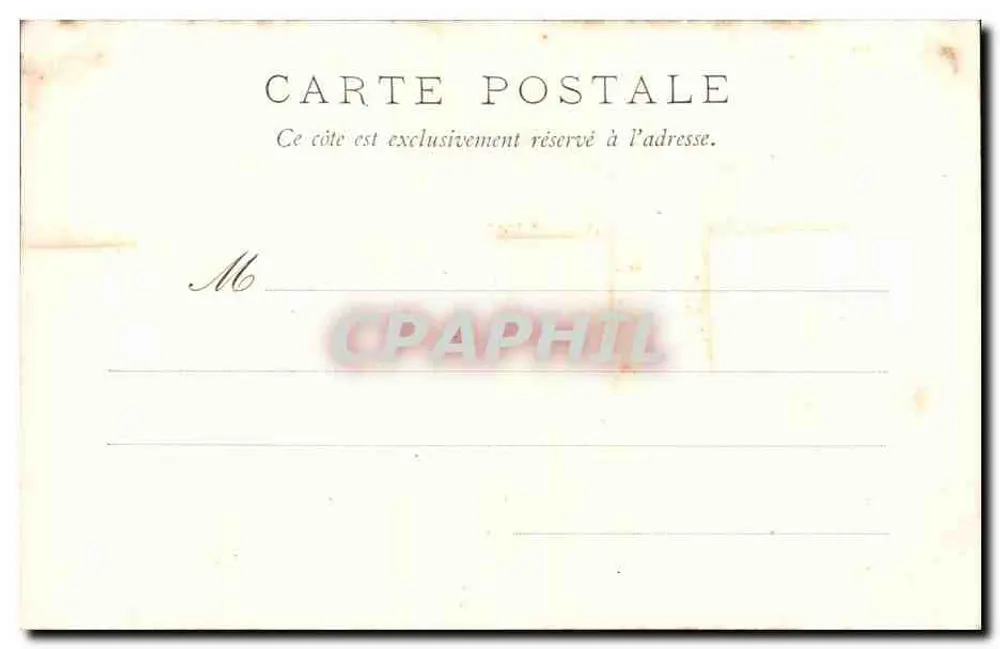 NANTES — Fachada interna do Castelo (séculos XIII-XV) — Coleção A. Thurel, Nantes - Verso