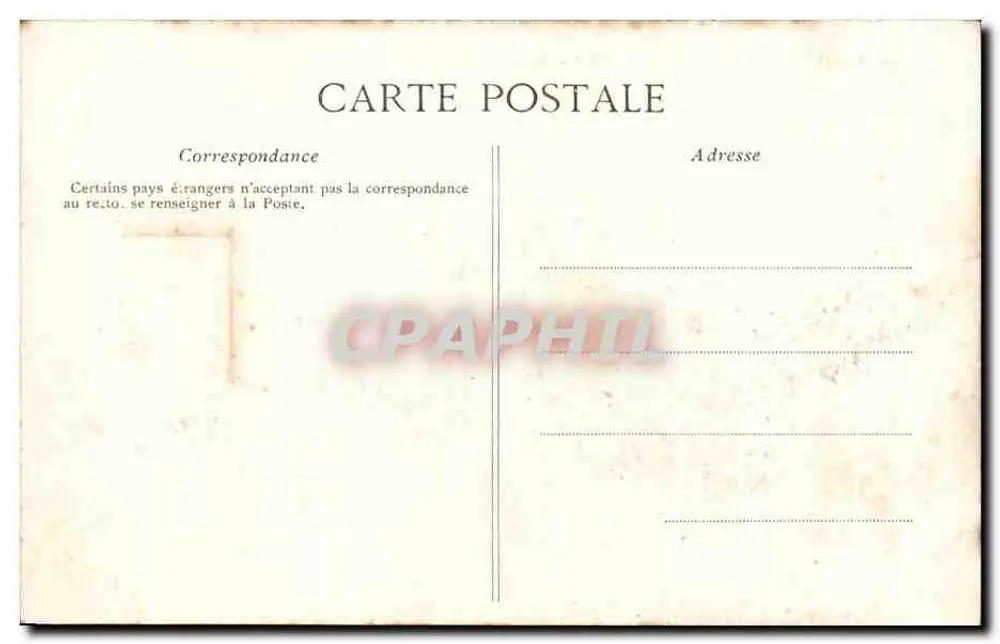 NANTES — Cour du Château — Pavillon du Petit Gouvernement — Collection Château Nantes - Rückseite