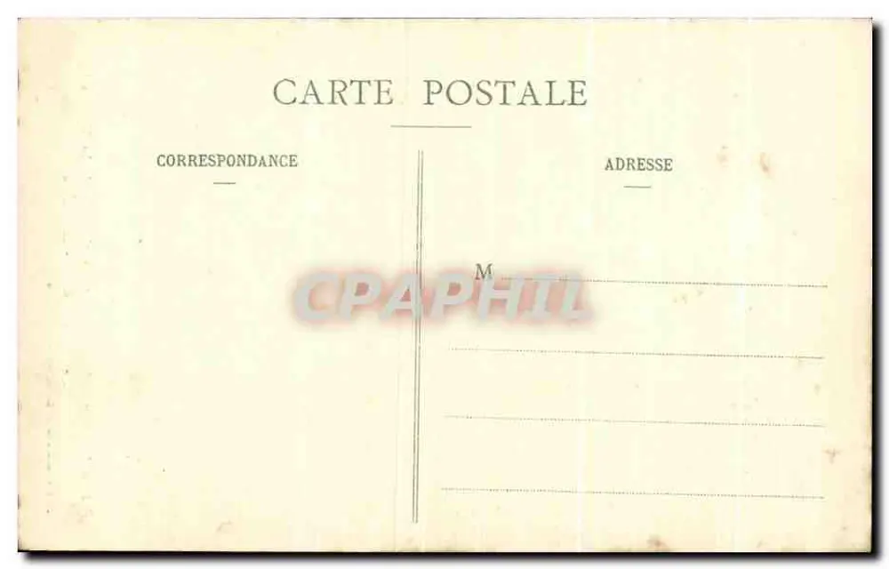 Fontenay-le-Comte - Die Kirche — Sammlung A. Robin, n°1752 - Rückseite