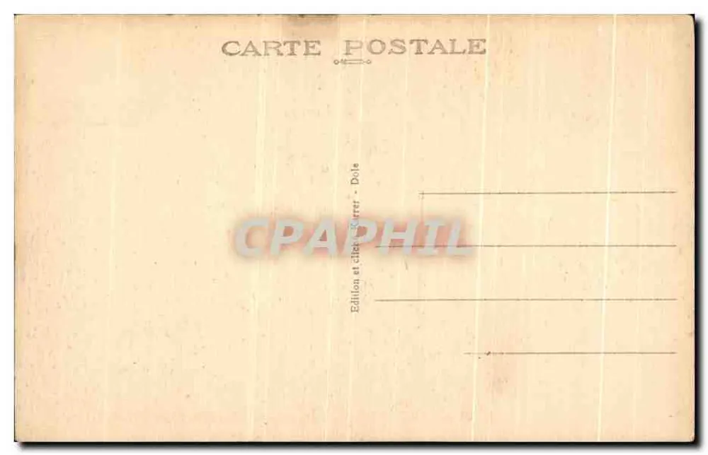Saint-Claude (Jura) — Ponte suspensa — Edição e cidade Kurrer, Dole - Verso