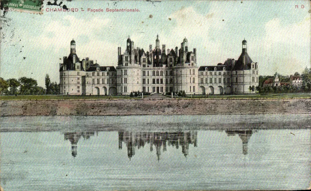 Chambord — Fachada Setentrional — ND - Frente