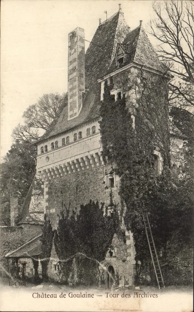 Schloss Goulaine — Turm der Archive — L-E 163 - Vorderseite