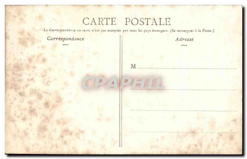 Ayrillé (Vendée) — A Igreja — Coleção A. Robin, Fontenay-le-Comte - Verso