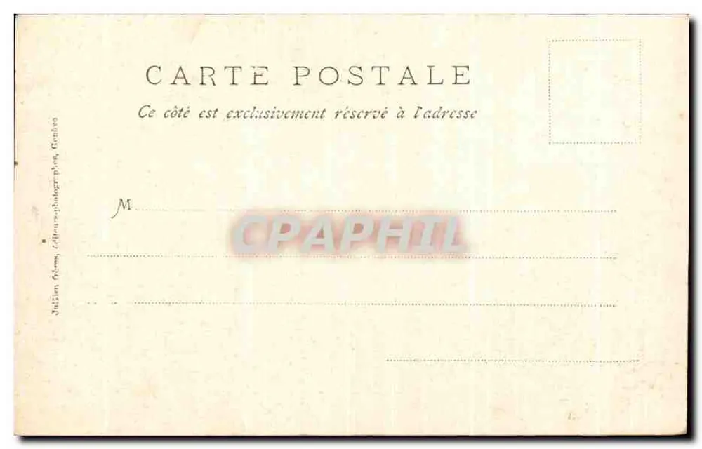 Praz de Fort i Catogne — widok panoramiczny — J.J. 2551 - Rewers