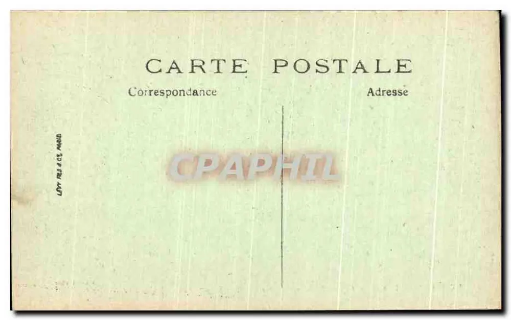 Le Mans — Ansicht vom Jardin des Plantes — LL - Rückseite