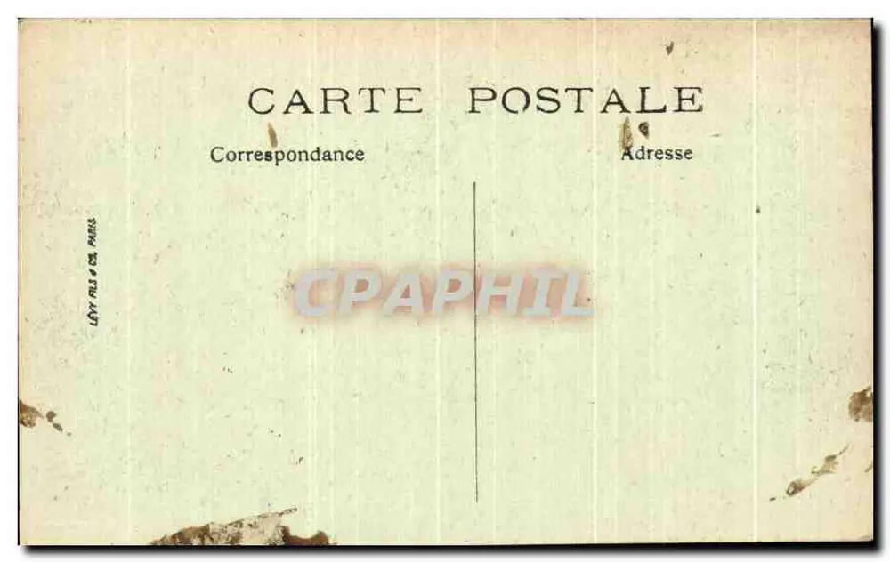 Le Mans — A Casa de Scarron — LL - Verso