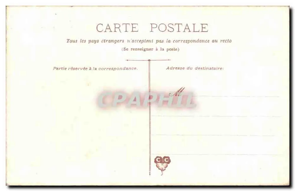Pansé violeta — Boa Ano — E. GuilloT - Verso