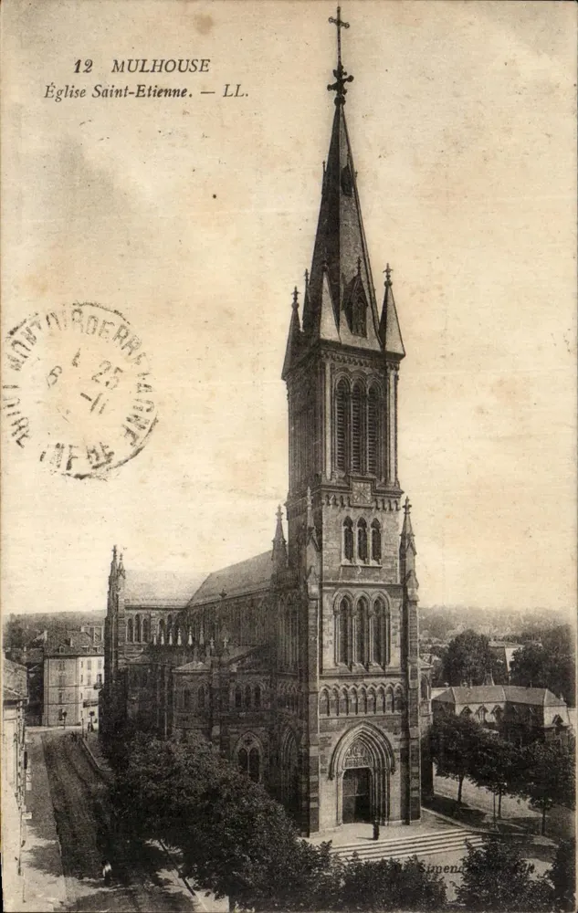 Mulhouse — Igreja de São Etienne — LL. n°12 - Frente