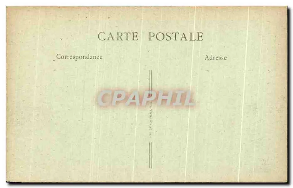 Annecy — A Catedral (século XVI) — B. F., Paris - Verso