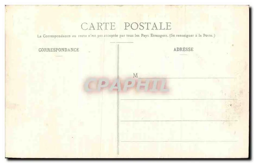 St ÉTIENNE - O Barragem do Pas-du-Riot — editor J. D. H. Léonard, n° 85 - Verso