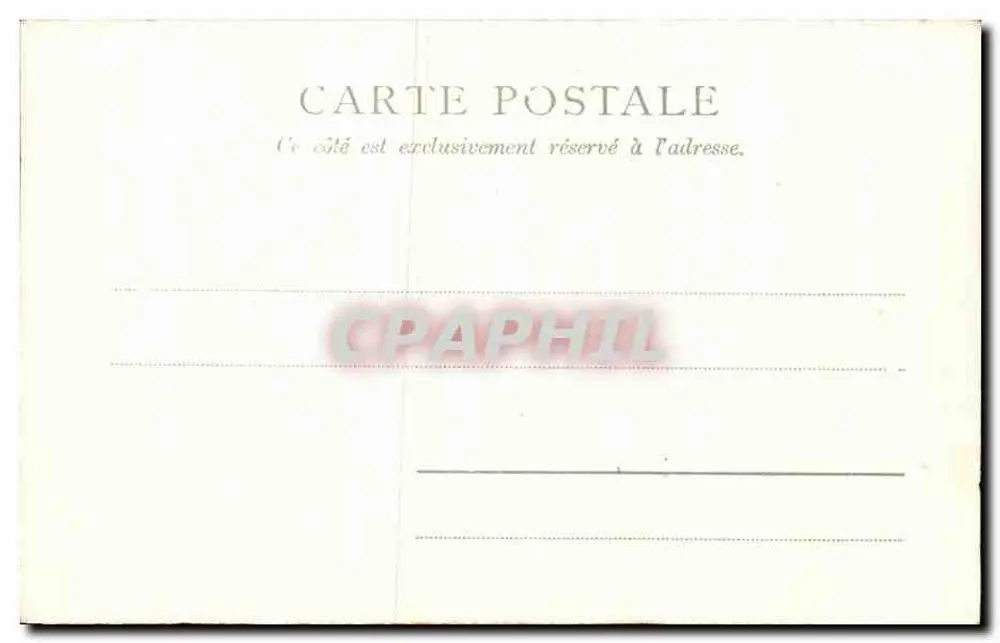 Praça do Palácio de Justiça — Tours — Paris, editor Négrin & Cie, n° 286 - Verso