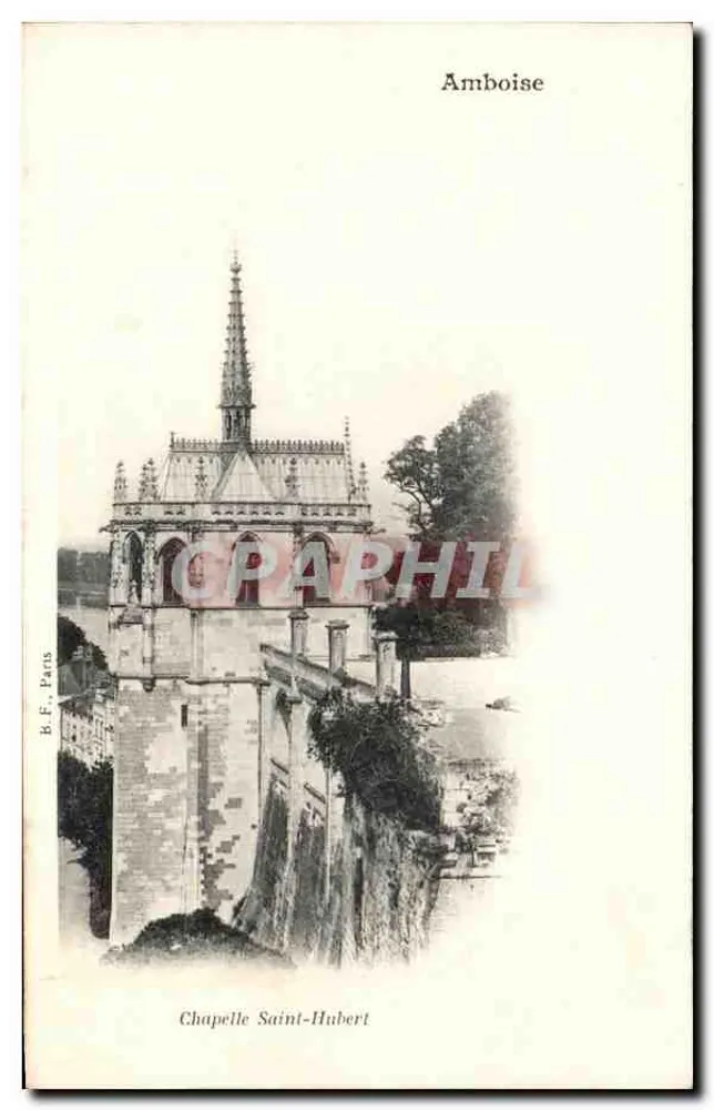 Capela São Huberto — Amboise — B.F. Paris - Frente