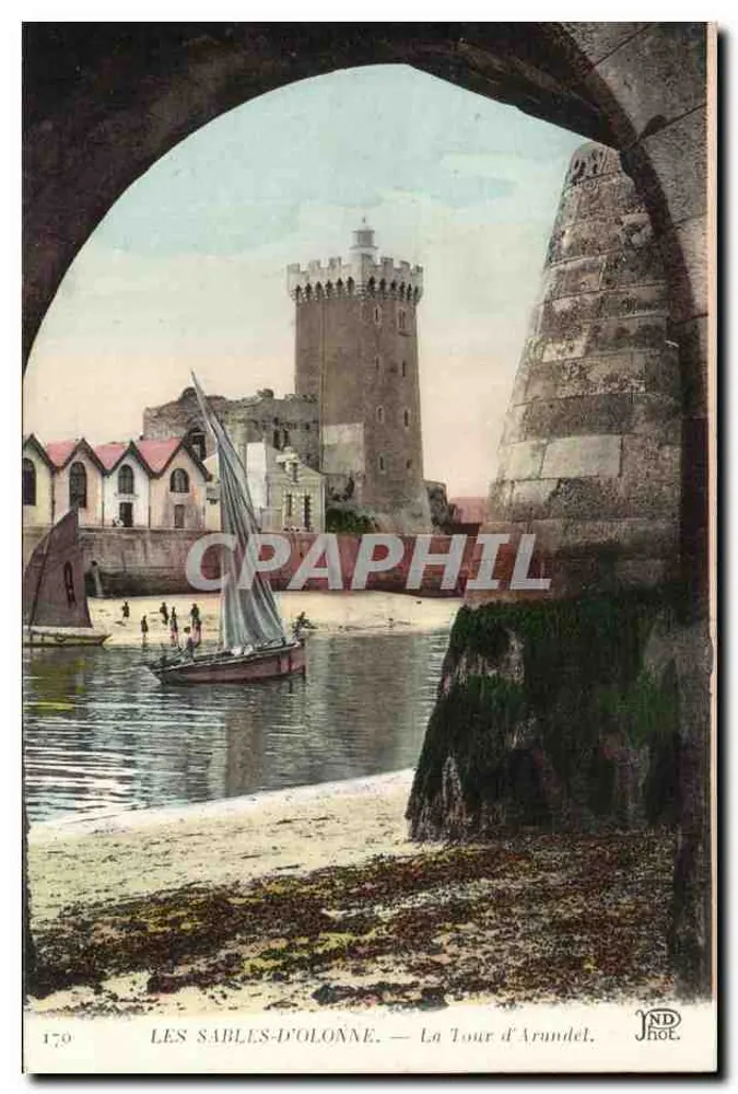 Les Sables-d'Olonne — Die Arundel-Turm — ND Hot. - Vorderseite