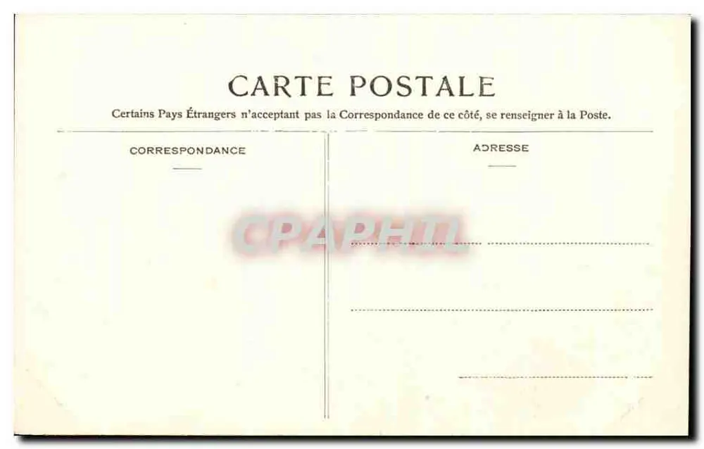 Castello di Usson — Stato antico — Facciata interna (lato Nord) — J. Prénost, editore, Saintes - Verso