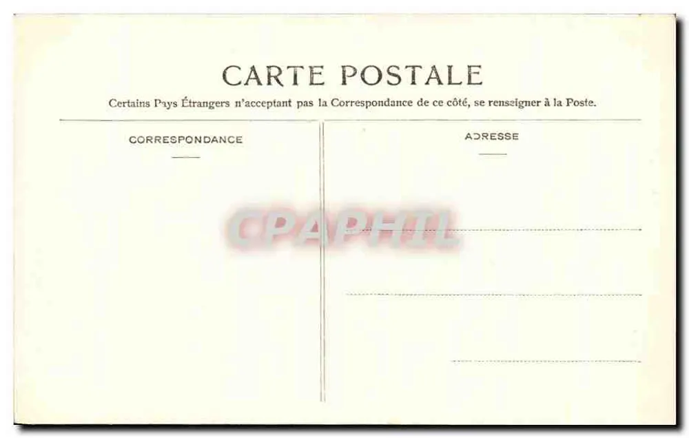 Castillo de Usson — Estado antiguo — Vista general — Editor J. Prévost, Saintes - Reverso